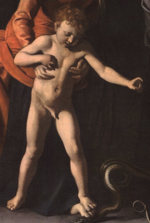 Caravaggio's Jesus
